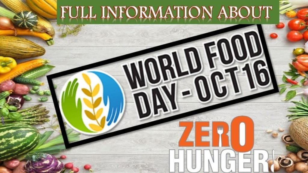 World Food Day 2021 Theme, Date, And History